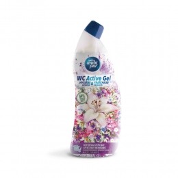 AmbiPurToiletreinigerWcActiveGelWhiteFlowers750ml