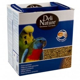 4xDeliNatureEivoerParkiet1kg