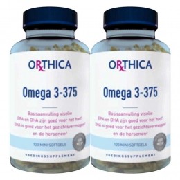 GratisVerzending2xOrthicaOmega3-375120softgels