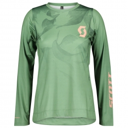 DamesfietsshirtmetlangemouwenTrailVertic