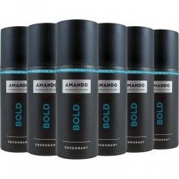 6xAmandoDeodorantBold150ml