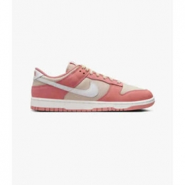 SneakersNikeDunkLowPRMRedStardust
