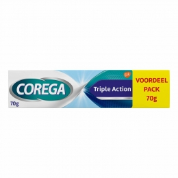 CoregaKleefcrmeTripleActionKunstgebitverzorging70gr