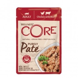 24xWellnessCorePurelypateChickenBeef85gr