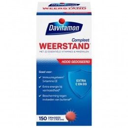 4xDavitamonCompleetWeerstandHoogGedoseerd150stuks
