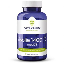 GratisVerzendingVitakruidVisolie1400TGMetD360capsules