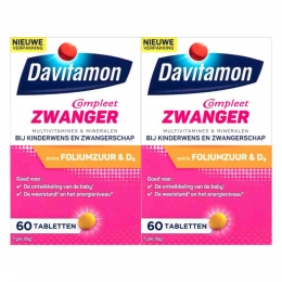 GratisVerzending2xDavitamonCompleetZwanger60tabletten