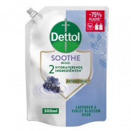 DettolRefillHandzeepRelaxingLavender500ml