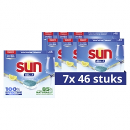 7xSunVaatwastablettenAll-in-1Citroen46stuks