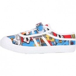 SneakersKawasakiCartoonKidsShoeWElasticK202585-ES2084StrongBlue