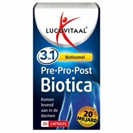 GratisVerzending2xLucovitaalPre-Pro-PostBiotica30capsules