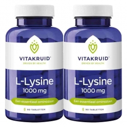 GratisVerzending2xVitakruidL-Lysine1000mg90tabletten