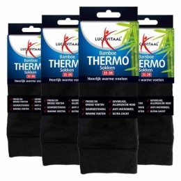 4xLucovitaalThermosokkenBamboe43-461paar