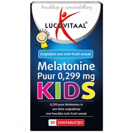 GratisVerzending6xLucovitaalMelatoninePuurKids30zuigtabletten