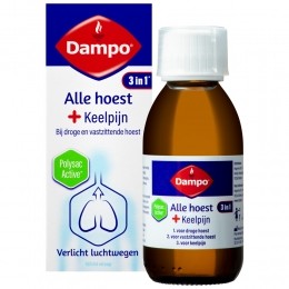 2xDampoAlleHoestKeelpijn150ml