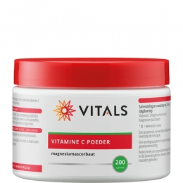GratisVerzendingVitalsVitamineCPoederMagnesiumAscorbaat200gr