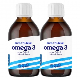 2xArcticBlueVisolieOmega-3DHA450mgEPA380mg300ml