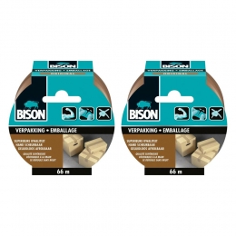 2xBisonTapeVerpakkingOriginal66meter