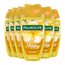 6xPalmoliveDouchegelAromaEssenceForeverHappy250ml