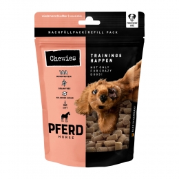 6xChewiesTrainingshapjesHondensnacksPaard175gr