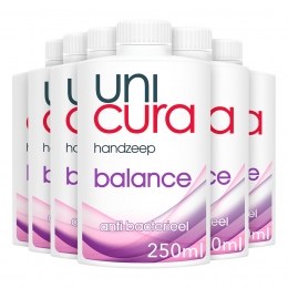 6xUnicuraVloeibareHandzeepNavullingBalans250ml