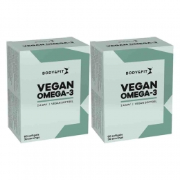 2xBodyFitVeganOmega-360softgels