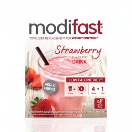 ModifastIntensiveMilkshakeAardbei8x55gr