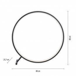 PaulNeuhausLEDvloerlampHulaCCTmetafstandsbediening80cm