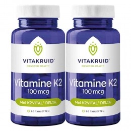 GratisVerzending2xVitakruidVitamineK2100Mcg60tabletten