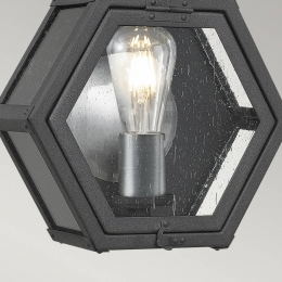 QuintiesseBuitenwandlampHeathbreedte267cmzwart