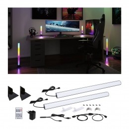 Paulmannsetvan2EntertainLEDLightbarDynamicRGB60cmvoet