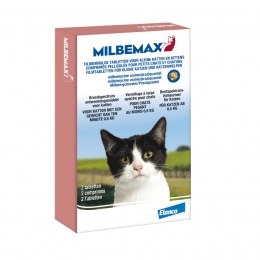 MilbemaxOntwormingTablettenKatKitten05-2kg2tabletten