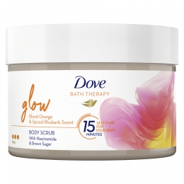 3xDoveBathTherapyGlowBodyscrub295ml