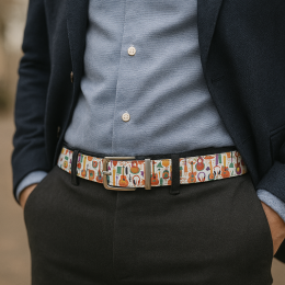 MelodyStepsRiem-OneSizeLureaux-NetteRiemenVoorHeren