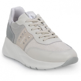 SneakersNeroGiardiniNEROGIARDINI713VELOUROSSO