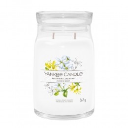 YankeeCandleGeurkaarsLargeJarMidnightJasmineSignature567gr