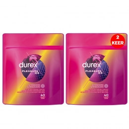 2xDurexCondoomsPleasureMe40stuks