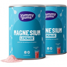GratisVerzending2xYummygumsLemonadeMagnesium240gr