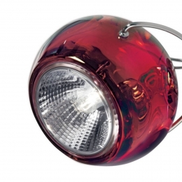 FabbianChiquedesignhanglampBELUGACOLOURrood