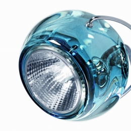 FabbianChiquedesignhanglampBELUGACOLOURblauw