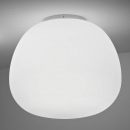 FabbianZachtwitteplafondlampMOCHIdiameter45cm