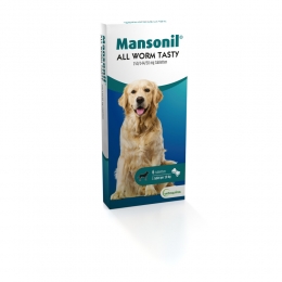MansonilAllWormTastyBoneHond6tabletten