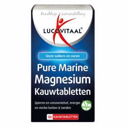 GratisVerzending3xLucovitaalMarineMagnesium30kauwtabletten