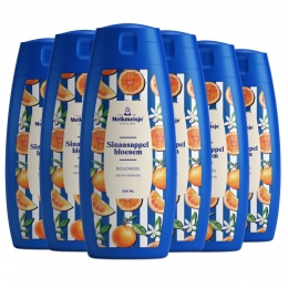 6xMelkmeisjeDouchegelSinaasappel300ml