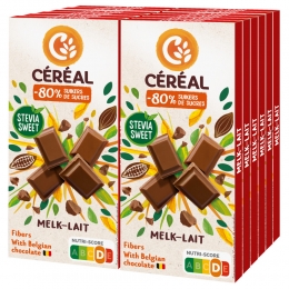 12xCralChocoladeTabletMelk-Chocolade85gr