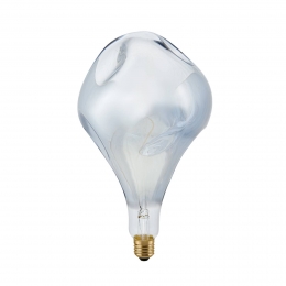 SigorLEDlampGiantDropE276W918dimbaarzilver-metaal