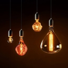 SigorLEDlampGiantBallE274W918dimbaarkoper-metaal