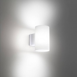 AILATILEDbuitenwandlampBiancawitkunststof