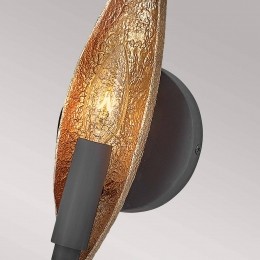 QuintiesseWandlampWillowzwart-goud1-lamp