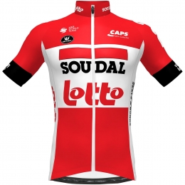 LOTTOSOUDALfietsshirtmetkortemouwenAero2022